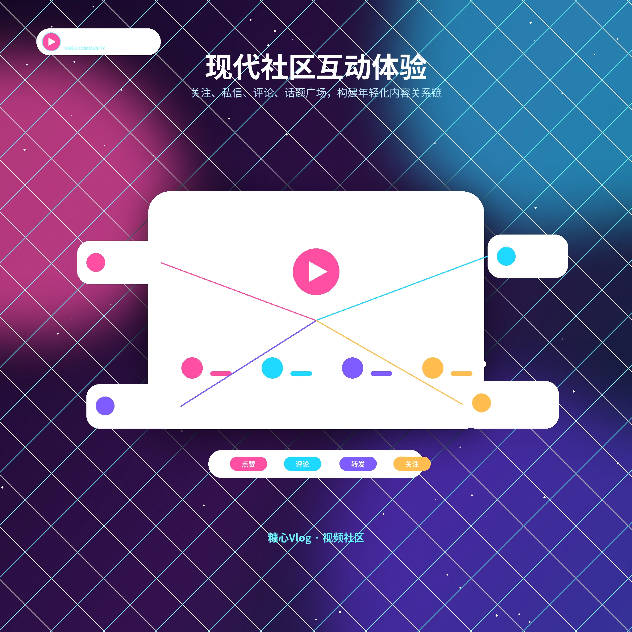 交友广场视觉内容
